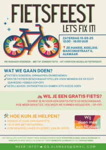 Fietsfeest - koel310 - 2e hansie - global goals alkmaar - oranje fonds - alkmaar gemeente
